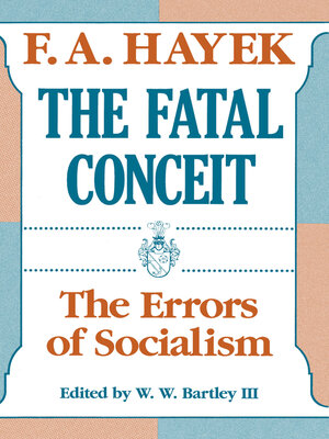 cover image of The Fatal Conceit